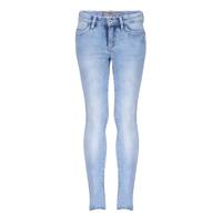 Geisha Meisjes jeans met kant - Gebleekt denim - thumbnail