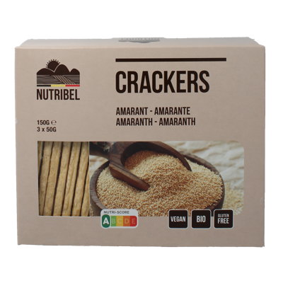 Nutribel Crackers amarant bio 150 Gram