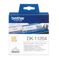 Etikettenrol Brother DK-11204 17 x 54 mm (3 Stuks) - thumbnail