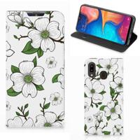 Samsung Galaxy A30 Smart Cover Dogwood Flowers - thumbnail