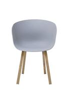 Artistiq Eetkamerstoel 'Olof', kleur Grijs - thumbnail