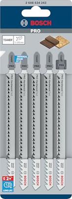 Bosch Professional T344DF Decoupeerzaagblad PRO Hardwood fast VE=5 - 2608634243 - thumbnail