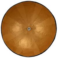 VidaXL Hanglamp e27 ø70 cm zwart en goud - thumbnail