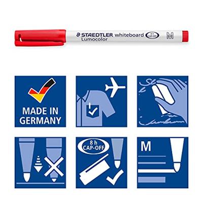 Staedtler Lumocolor 301 WP6 Whiteboardmarker Willekeurige kleur (geen keuze mogelijk) 1 stuk(s)