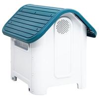 Hondenhok 59x75x66 cm polypropeen blauw - thumbnail