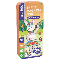 MierEdu magnetische puzzeldoos Eenhoorns - thumbnail