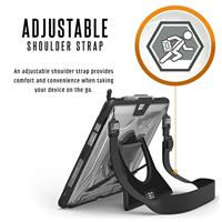 URBAN ARMOR GEAR Plasma Handstrap Case | Microsoft Surface Pro 7+/7 | ice (transparent) | SFPROHSS-L-IC - thumbnail