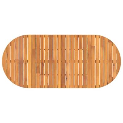 Tuintafel ovaal 200x90x75 cm massief acaciahout Tuintafel ovaal 200x90x75 cm massief acaciahout