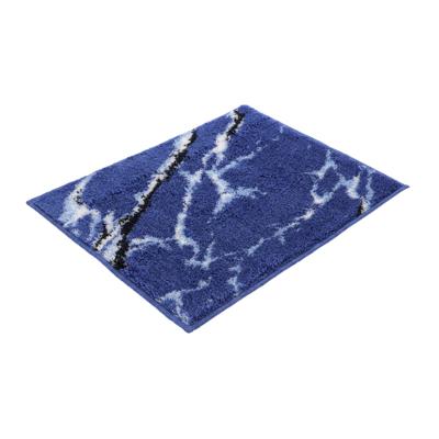 Vossen Vossen Marble Bidetmat 50x60 deep blue