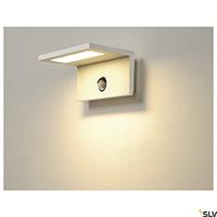 SLV WandlampLed Sensor met bewegingssensor wit - 1001970 - thumbnail