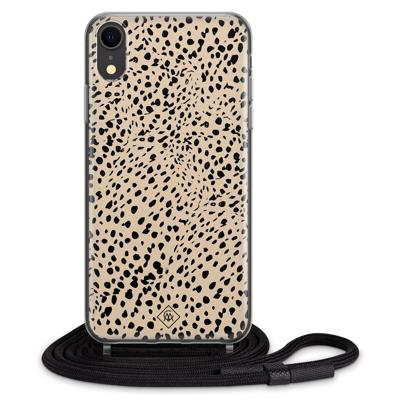 iPhone XR hoesje met koord - Spot on