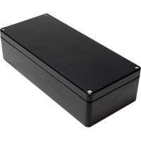 Hammond Electronics 1590ZGRP163BK Universele behuizing 360 x 160 x 90 Polyester Zwart 1 stuk(s) - thumbnail