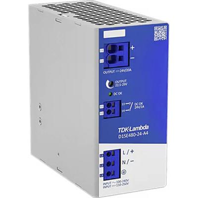 TDK-Lambda D1SE480-24-A4 DIN-rail netvoeding 480 W Inhoud 1 stuk(s)
