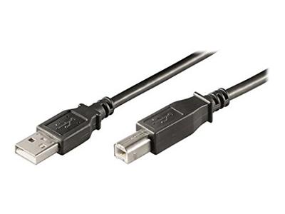 USB 2.0-kabel Ewent EC1003 Zwart - Maat: 5 m