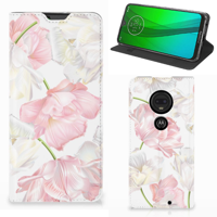 Motorola Moto G7 | G7 Plus Smart Cover Lovely Flowers - thumbnail