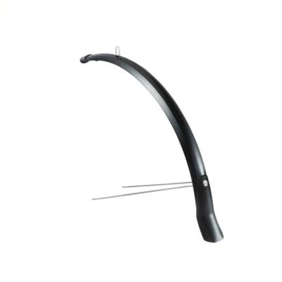 Eurofender Voorspatbord snello 28" x 51 mm - mat zwart