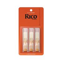 D&apos;Addario Woodwinds Rico 2.0 rieten voor Bb klarinet (3 stuks) - thumbnail