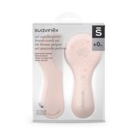 Set kam en borstel rozen - thumbnail