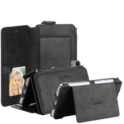 FLOVEME Crazy Horse textuur horizontale Flip lederen draagtas met haak & Card Slots & portemonnee & fotolijstjes voor iPhone 6 Plus & 6s Plus & 7 Plus FLOVEME Crazy Horse textuur horizontale Flip lederen draagtas met haak & Card Slots & portemonnee & fotolijstjes voor iPhone 6 Plus & 6s Plus & 7 Plus