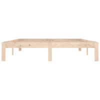 Bedframe massief hout 150x200 cm - thumbnail