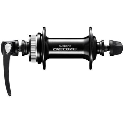 Shimano voornaaf deore hb-m6000 32 gaats 100 mm inbouwbreedte met snelspanner zwart Shimano voornaaf deore hb-m6000 32 gaats 100 mm inbouwbreedte met snelspanner zwart
