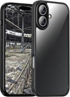 JT Berlin BackCase Pankow Hybrid Backcover Apple iPhone 16 Plus Zwart, Transparant Inductieve lading - thumbnail