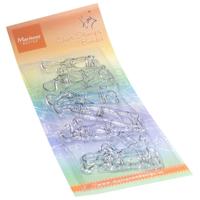 Marianne Design • clear stamps tiny's border paint tubes - thumbnail