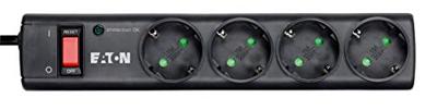 EATON beschermingsstrip 4 DIN overspanningsafleider met meerdere stopcontacten, 10A - thumbnail