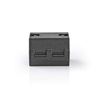 Nedis Ferrietfilter | 6.50 mm | ABS | Zwart | 25 Stuks | Doos - CVGB48914BK - thumbnail