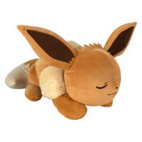 Jazwares Pokémon slapende knuffel pluche eevee, 45cm - thumbnail