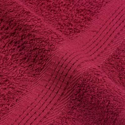 VidaXL Saunahanddoeken 10 st 80x200cm 360g/m² 100% katoen bordeauxrood