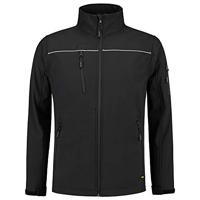 Tricorp softshell jack - Workwear - 402006 - zwart - maat L - thumbnail