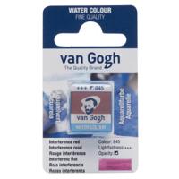 Van Gogh Aquarelverf Napje - Interference Rood #845 - thumbnail