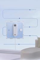 Raamreinigingsrobot - HUTT W9 - 3800 Pa - 150 ml - Wit - thumbnail