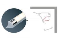 Paulmann 70441 Profiel-hoekverbinder (buitenste hoek) Kunststof (l x b) 4.9 cm x 4.9 cm 2 stuk(s) - thumbnail
