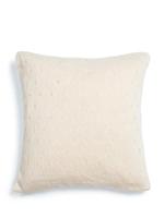 Essenza Essenza knitted Ajour cushion Antique white 50x50 - thumbnail