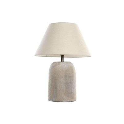 Bureaulamp Home ESPRIT Beige Grijs 50 W 220 V Bureaulamp Home ESPRIT Beige Grijs 50 W 220 V