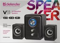 Bedrade computerluidsprekers DEFENDER V11 2.1 11W USB - thumbnail