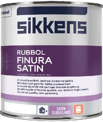 sikkens rubbol finura satin wit 1 ltr sikkens rubbol finura satin wit 1 ltr