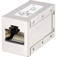 RJ45 Netwerk Adapter CAT 5e [1x RJ45-bus - 1x RJ45-bus] Wit - thumbnail