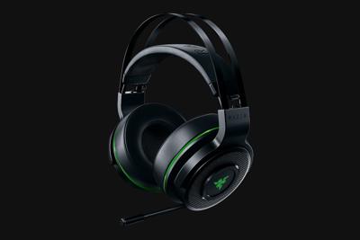 Razer Thresher Xbox One - Draadloze Gaming Headset voor Xbox One + Xbox Series X/S + PC (Wireless, tot 16 uur batterijduur, 50 mm driver) Zwart - Groen