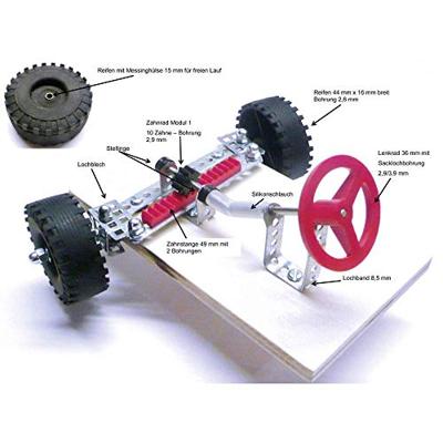 Reely Holle kunststof banden (educatief) (Ø) 44 mm Boordiameter 2.6 mm