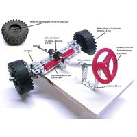 Reely Holle kunststof banden (educatief) (Ø) 44 mm Boordiameter 2.6 mm - thumbnail