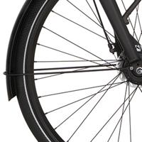 Cortina spatbordstang voor 28 common jet black matt - thumbnail