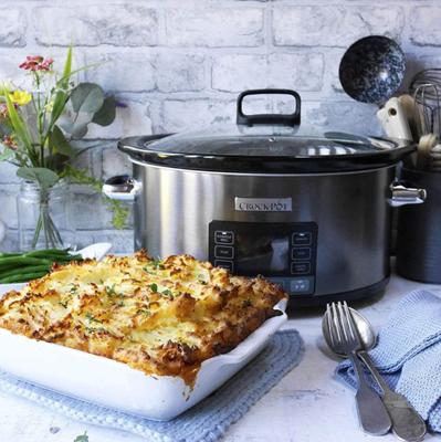 Crock-Pot CSC066X elektrische sudderpan 5,6 l 240 W Zilver - thumbnail