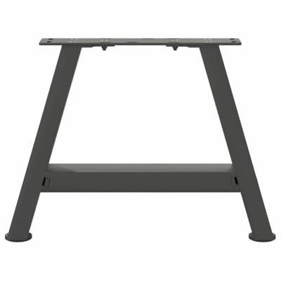 Salontafelpoten 2 st A-vormig 40x(30-31) cm staal antraciet Salontafelpoten 2 st A-vormig 40x(30-31) cm staal antraciet