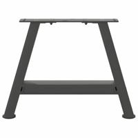Salontafelpoten 2 st A-vormig 40x(30-31) cm staal antraciet - thumbnail
