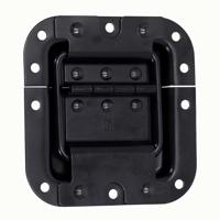 Adam Hall 27095 BLK medium inbouw stopscharnier zwart - thumbnail