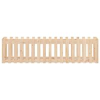 Plantenbak verhoogd met hekontwerp 200x50x50 cm grenenhout - thumbnail