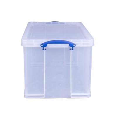 Really Useful Box opbergdoos 84 liter, transparant Really Useful Box opbergdoos 84 liter, transparant